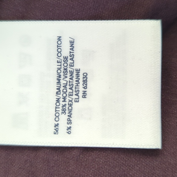 Lands' End Lightweight Long Sleeve Turtleneck Top MEDIUM 10-12 Purple Plum - Picture 5 of 12